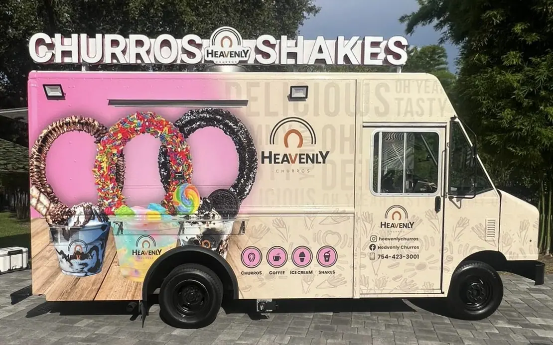 Food truck at an event