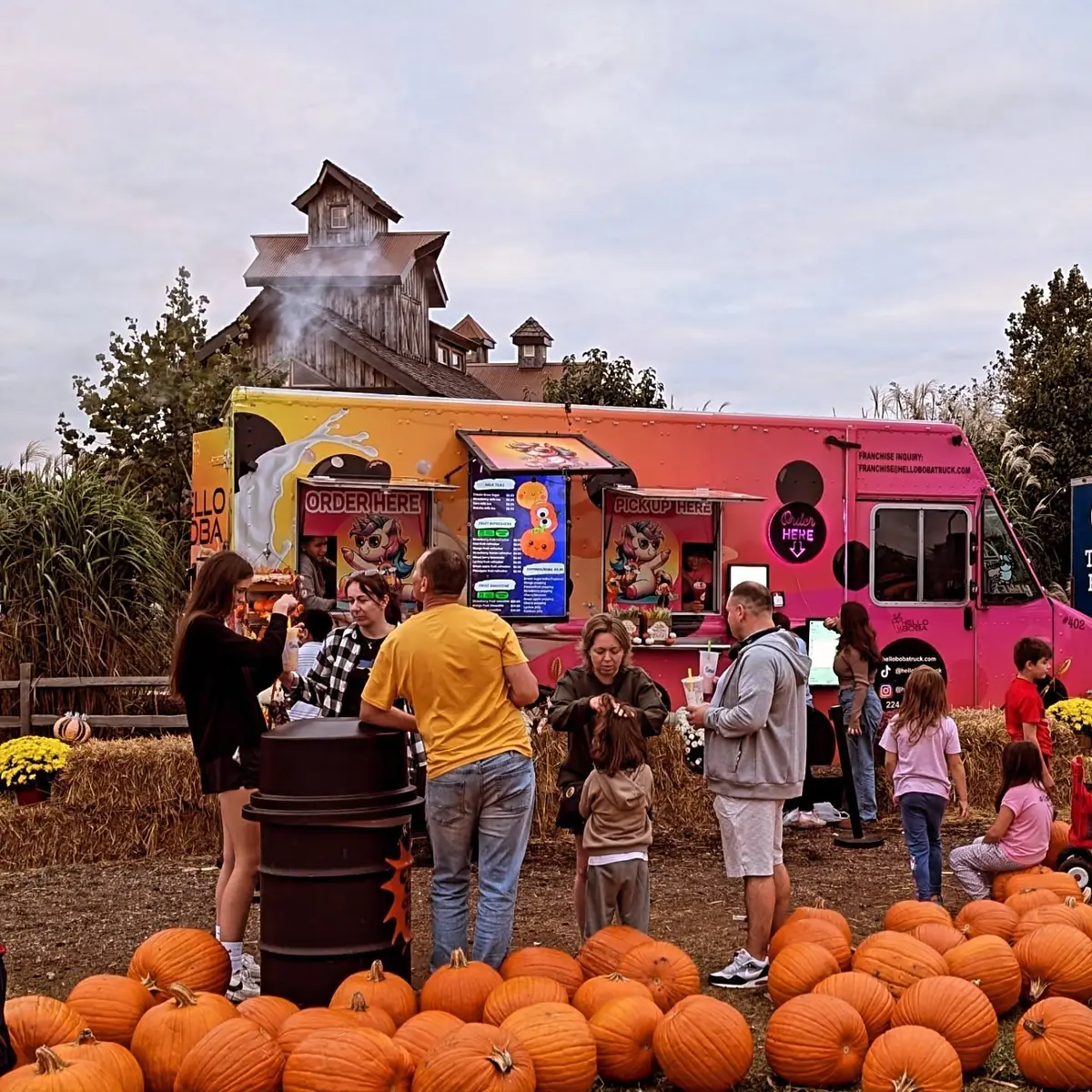 Food truck at an event