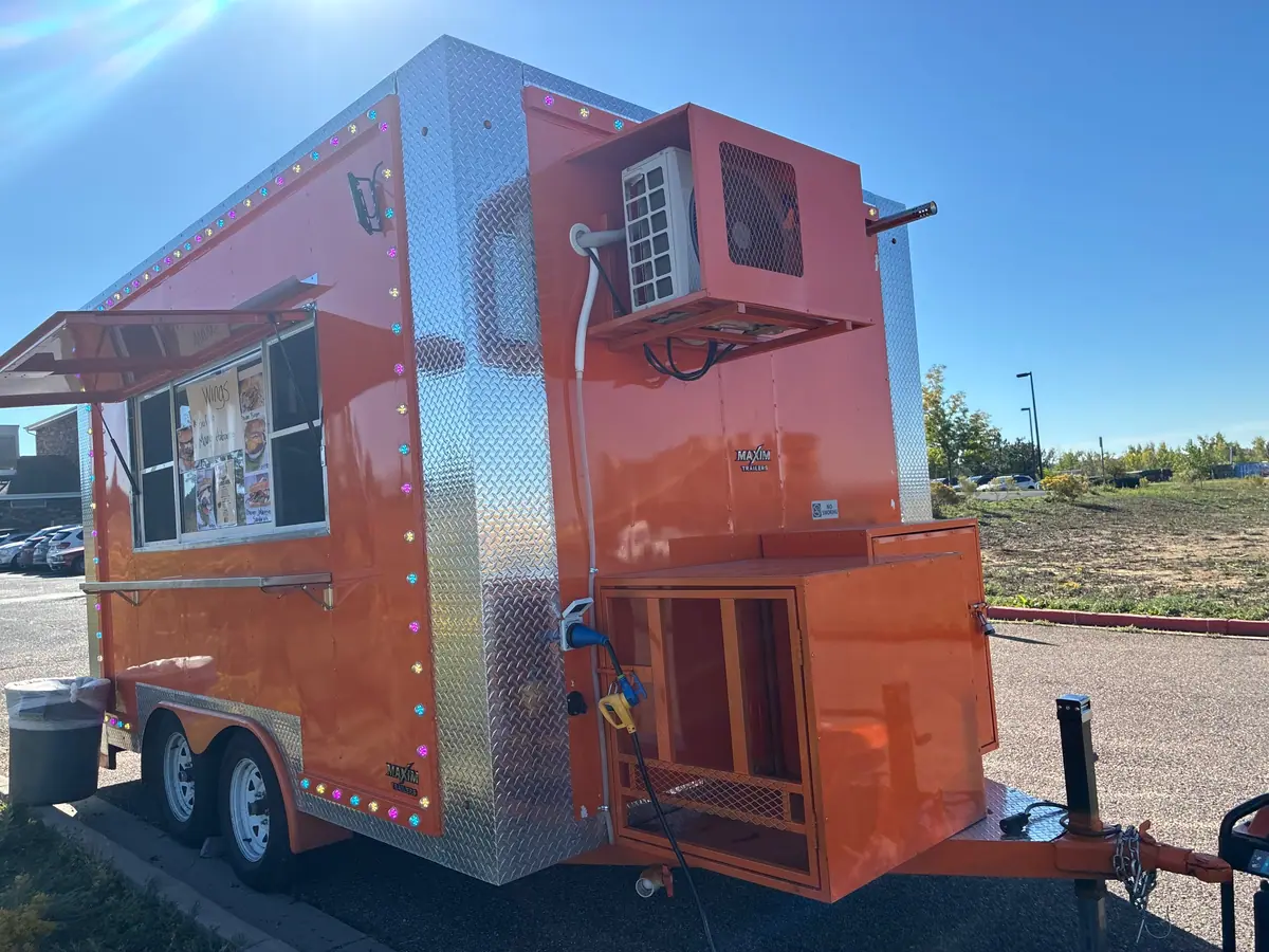 Food truck at an event
