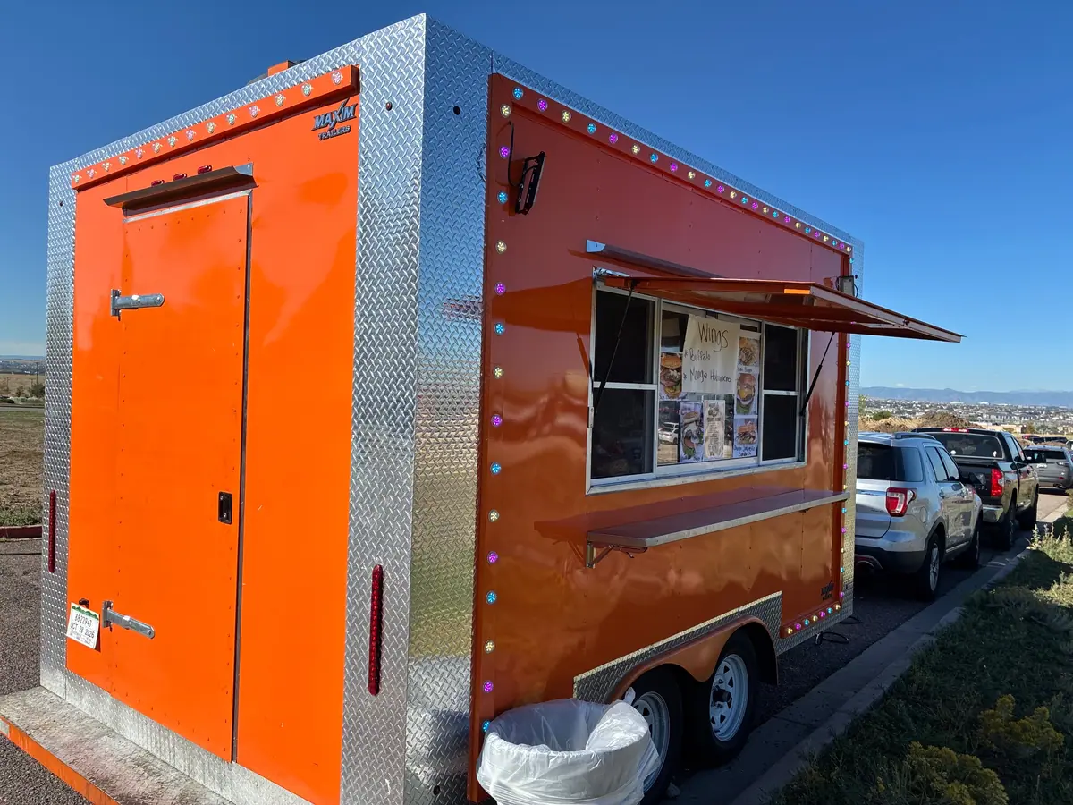 Food truck at an event