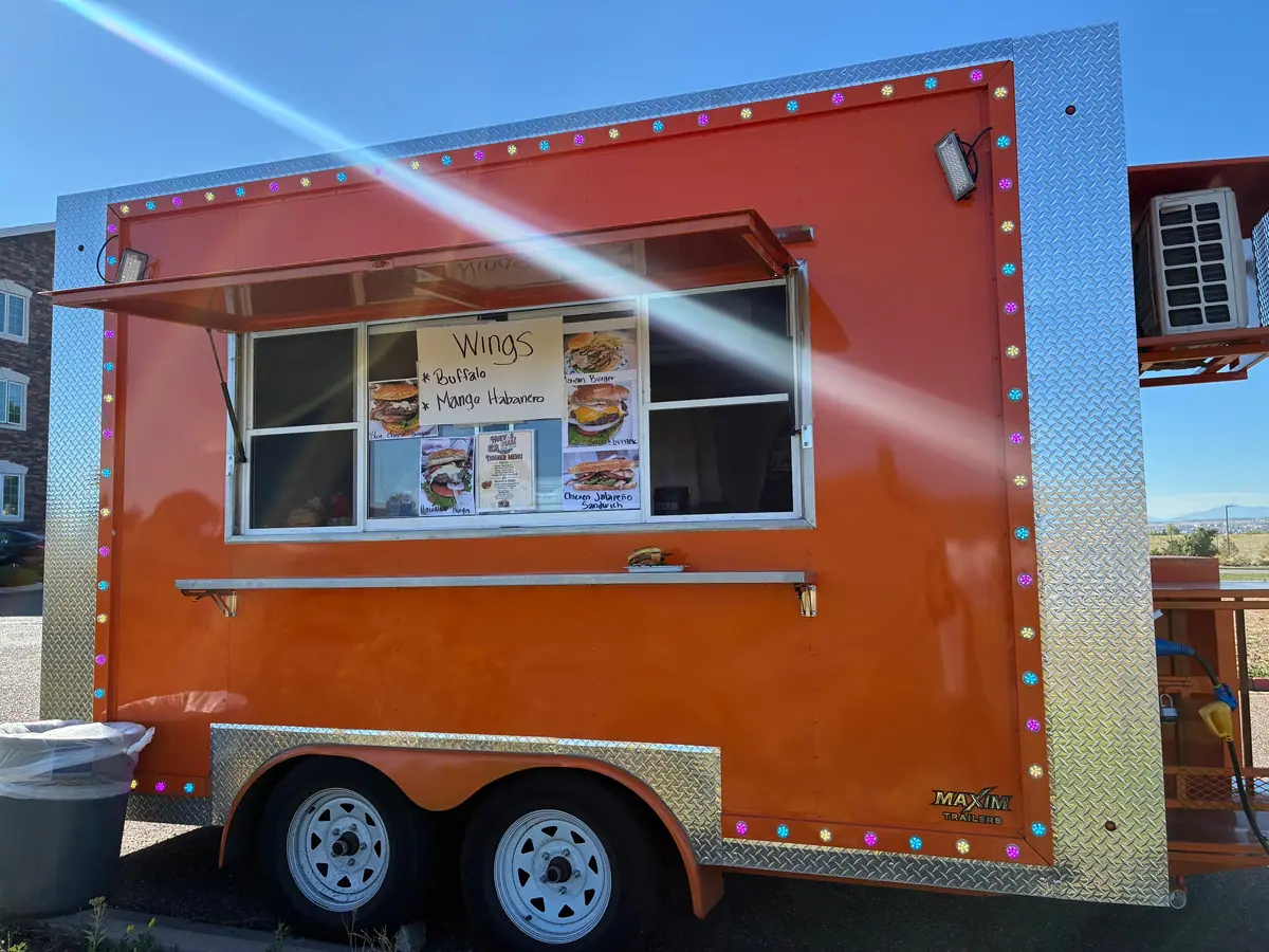 Food truck at an event