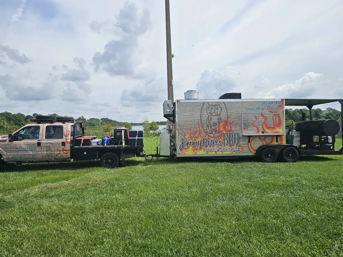 Food truck at an event