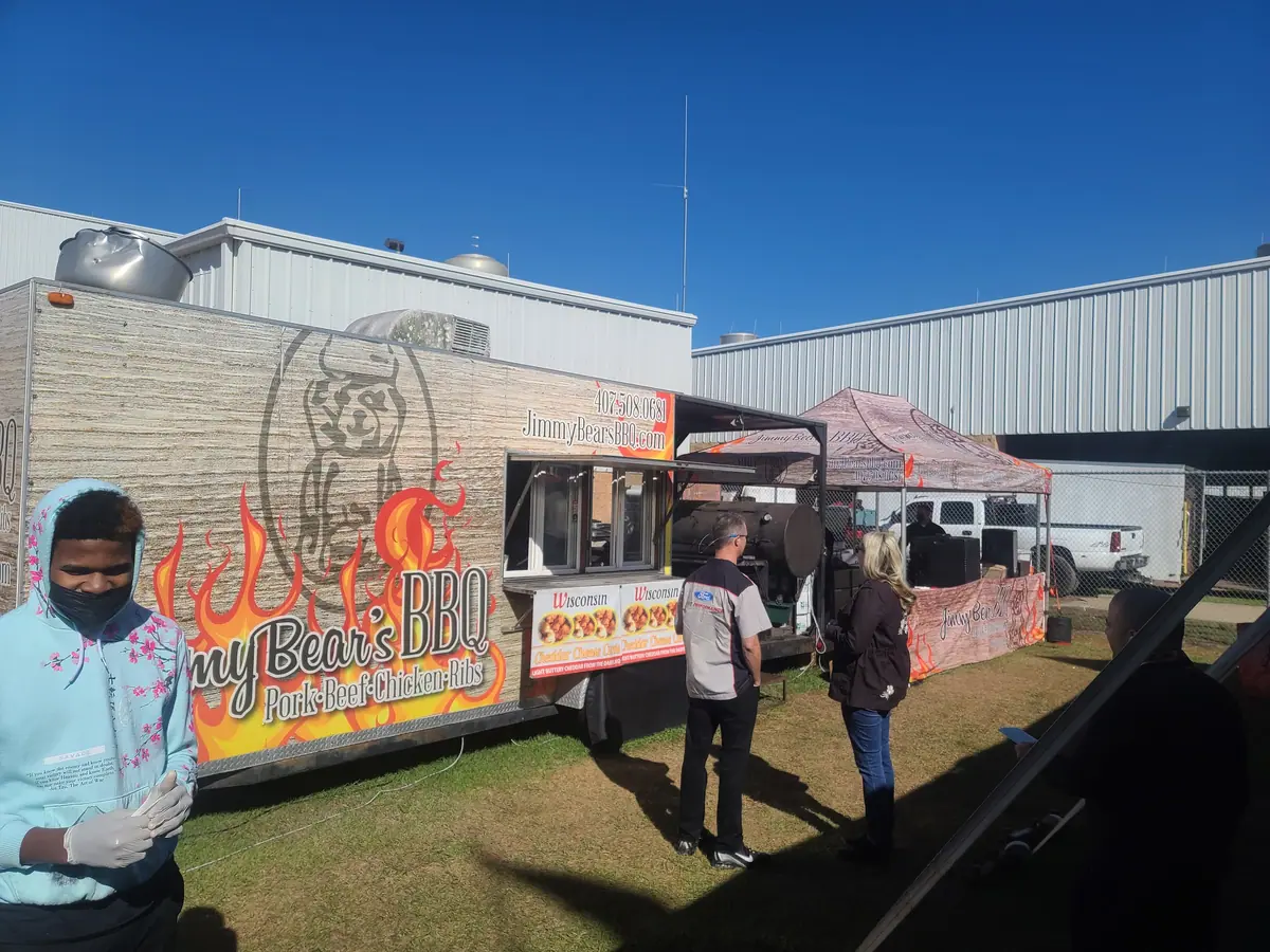 Food truck at an event