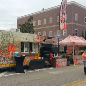 Food truck at an event