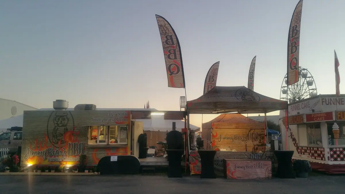 Food truck at an event