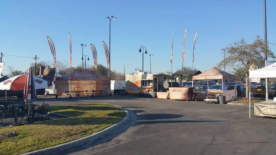Food truck at an event