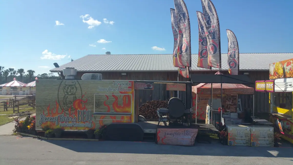 Food truck at an event