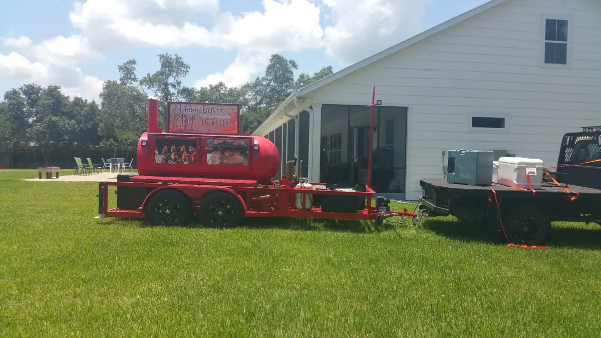 Food truck at an event