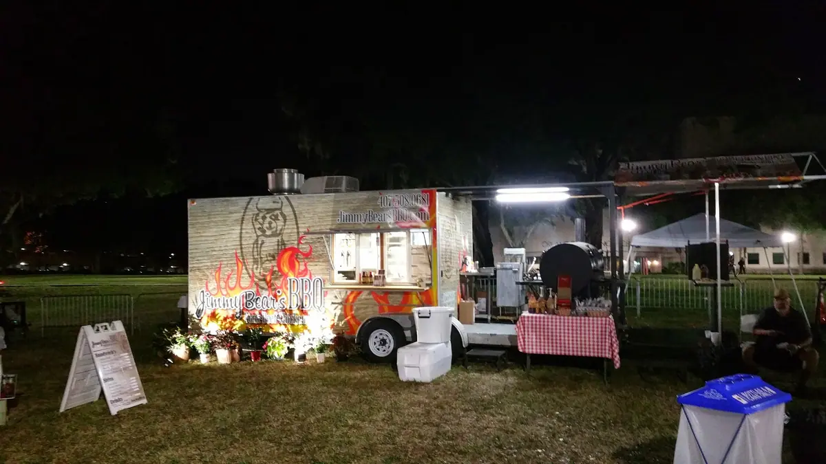 Food truck at an event
