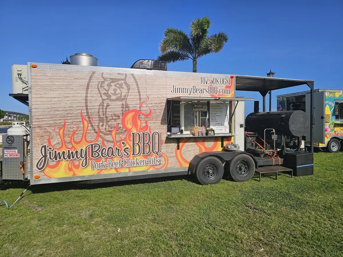 Food truck at an event