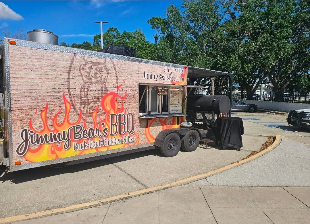 Food truck at an event