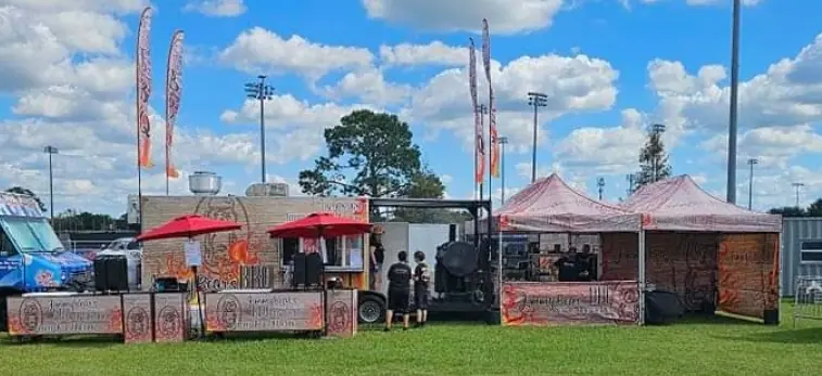 Food truck at an event