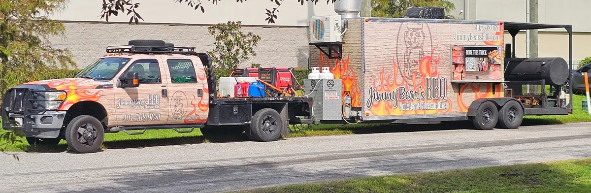 Food truck at an event