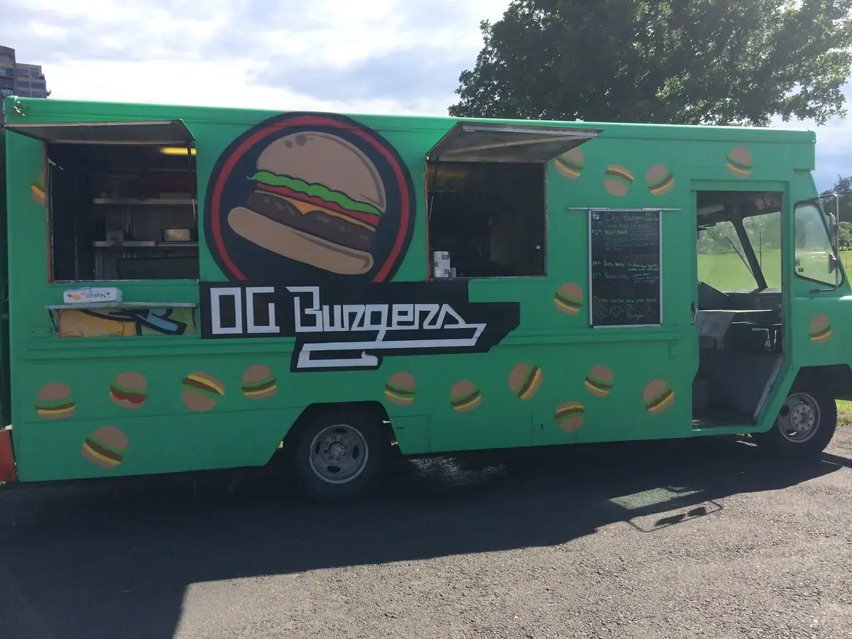Food truck at an event