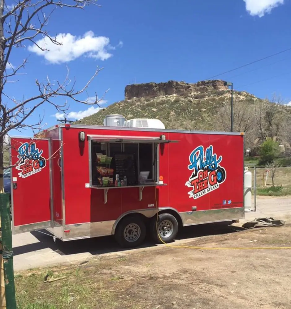 Food truck at an event