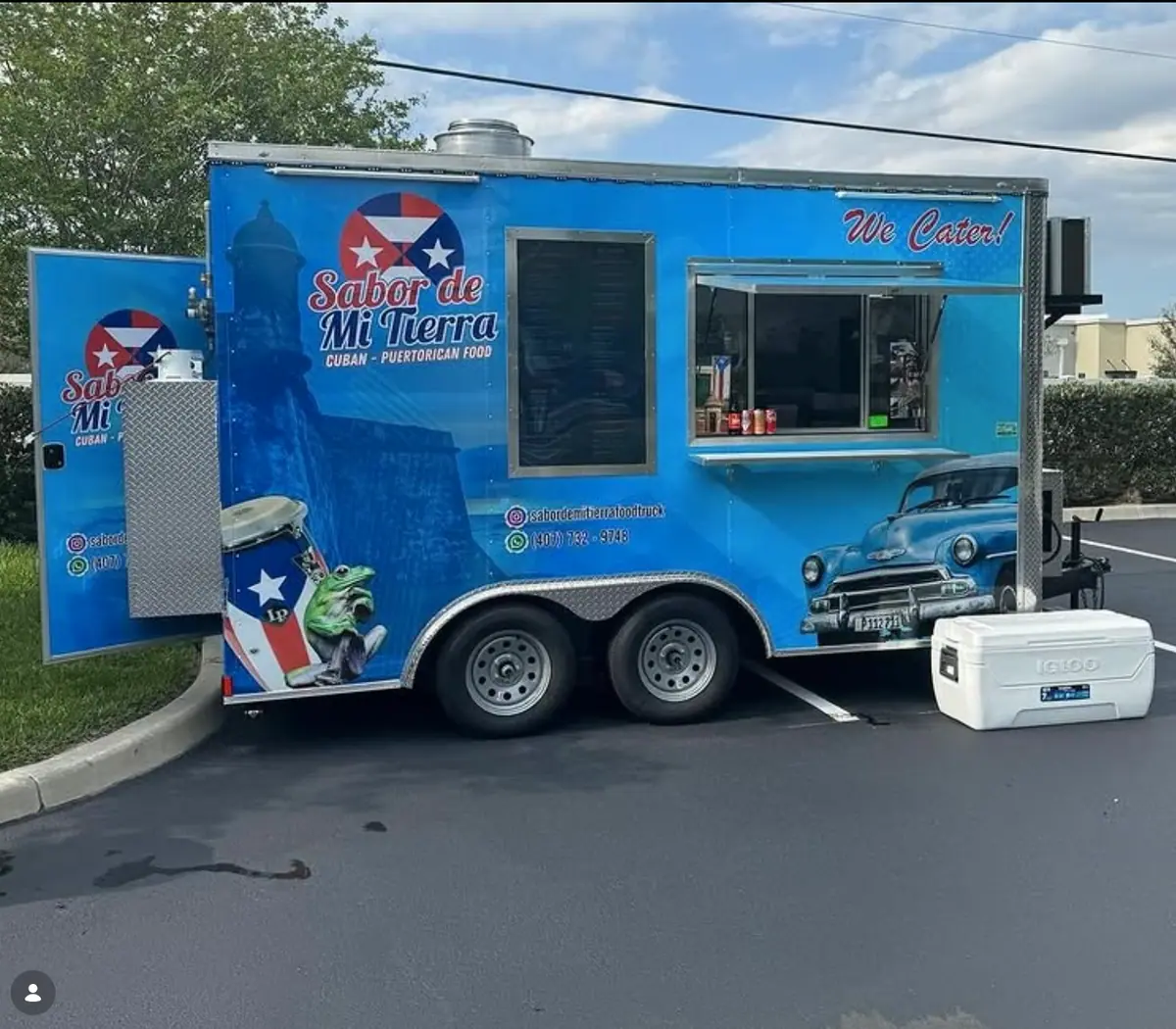Food truck at an event