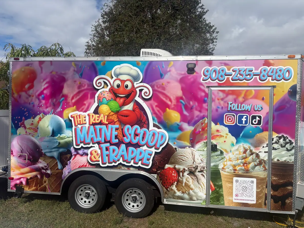 Food truck at an event
