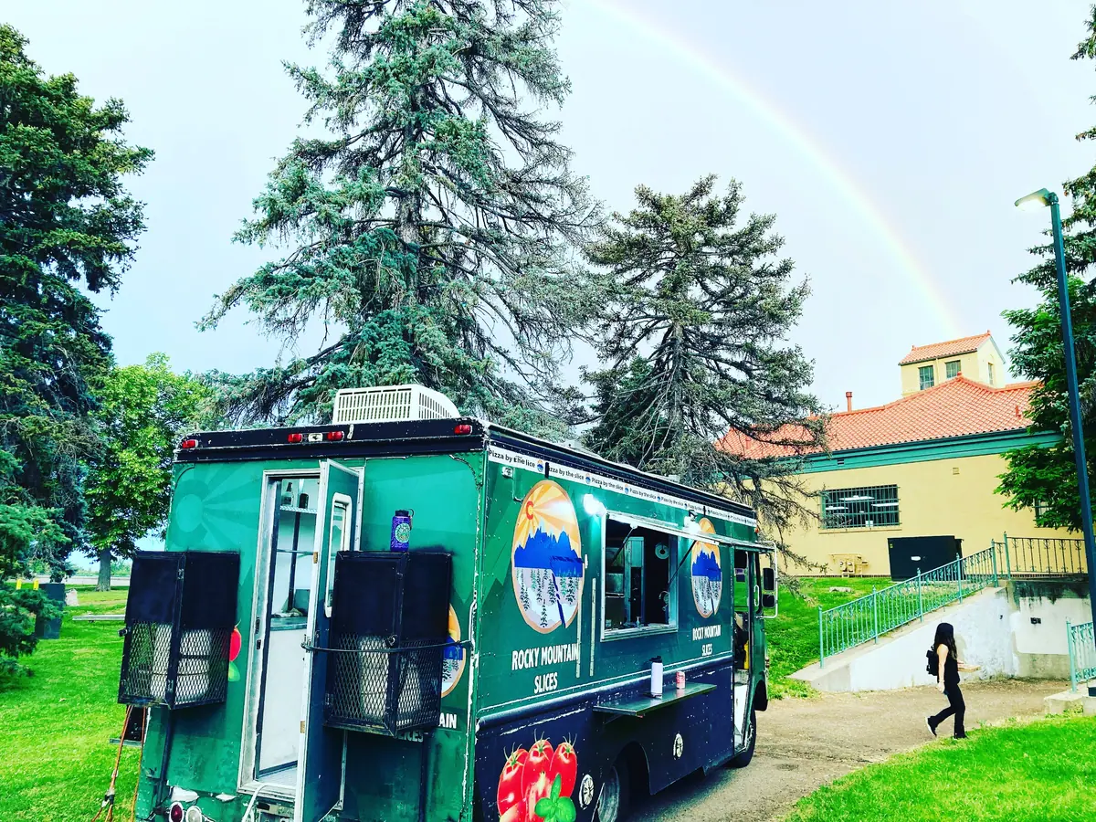 Food truck at an event