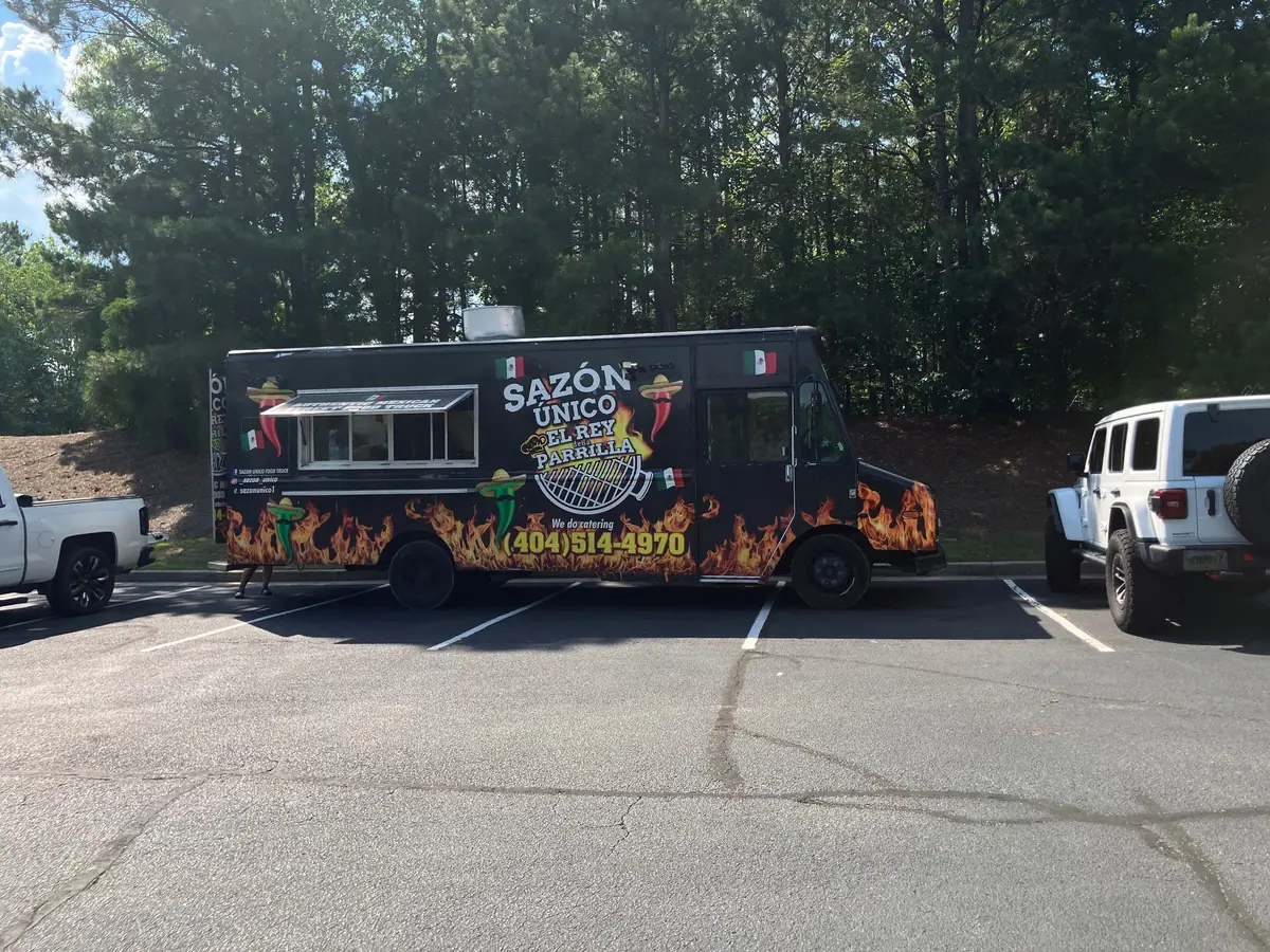 Food truck at an event