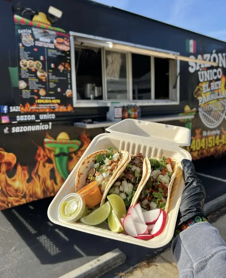 Food truck at an event