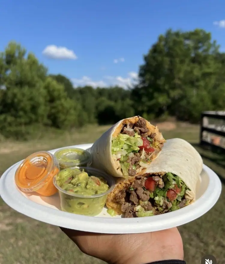 Food truck at an event