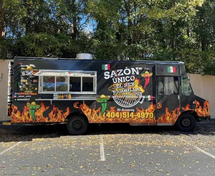 Food truck at an event