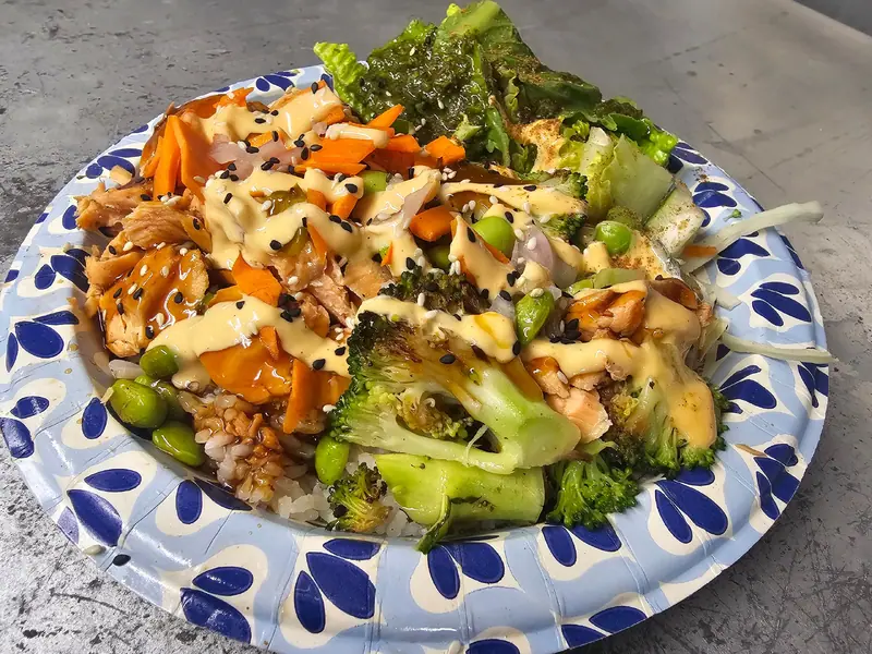 Samurai Rice Plate