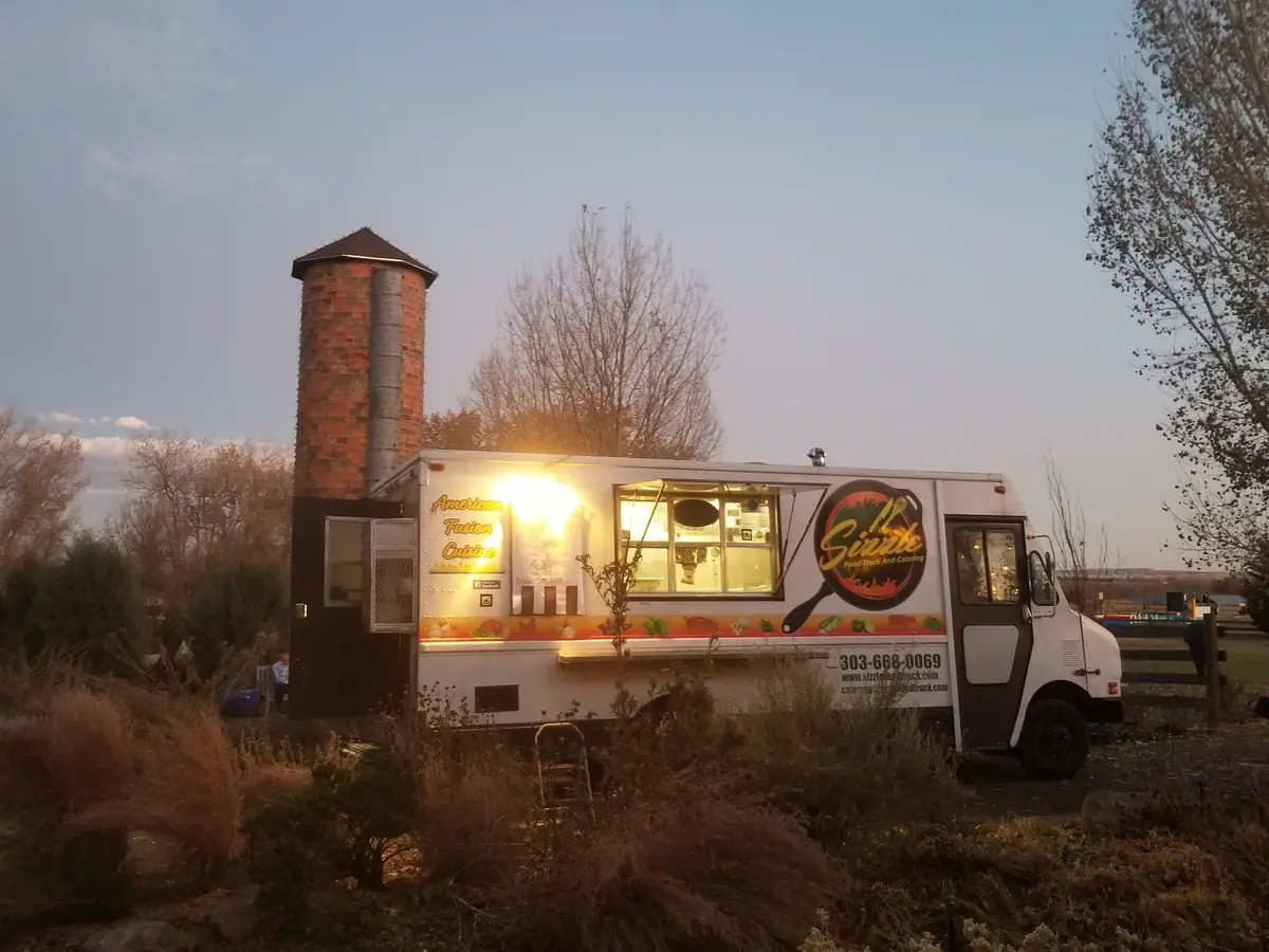 Food truck at an event