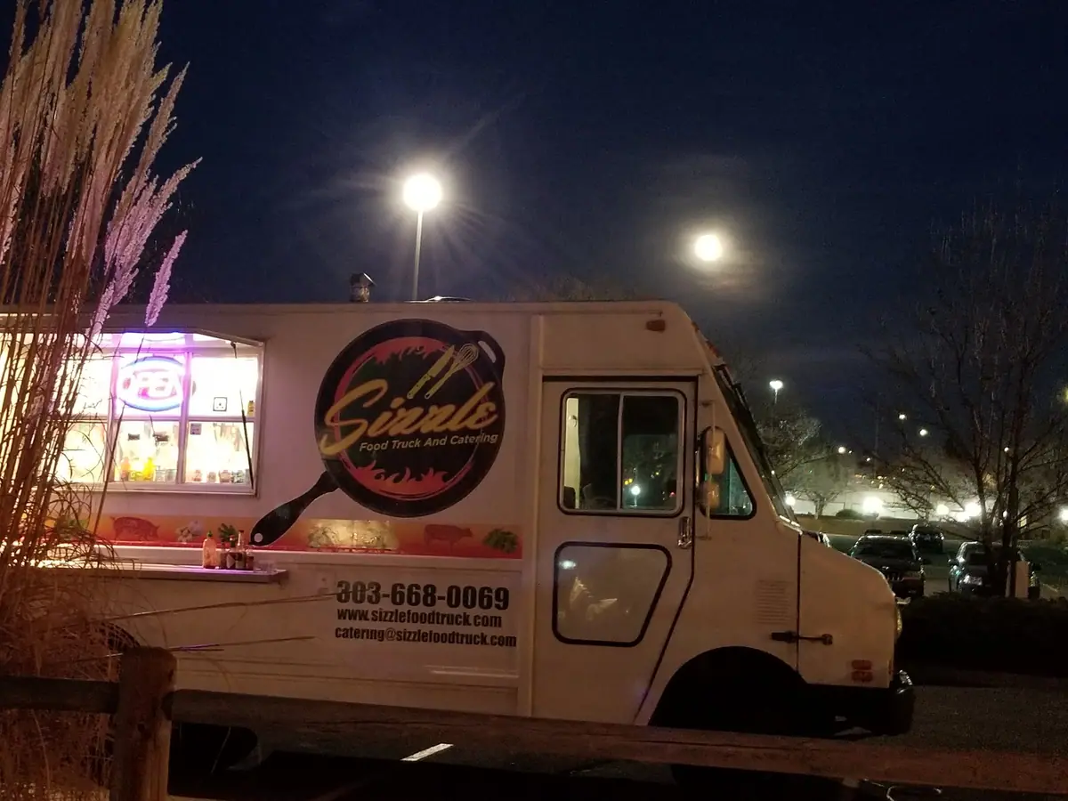 Food truck at an event