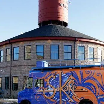 Food truck at an event