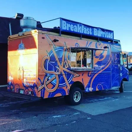Food truck at an event