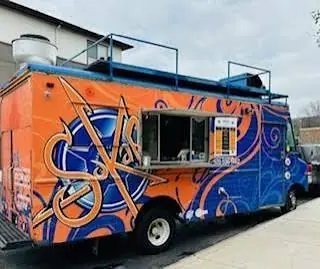 Food truck at an event