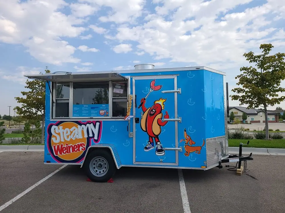 Food truck at an event
