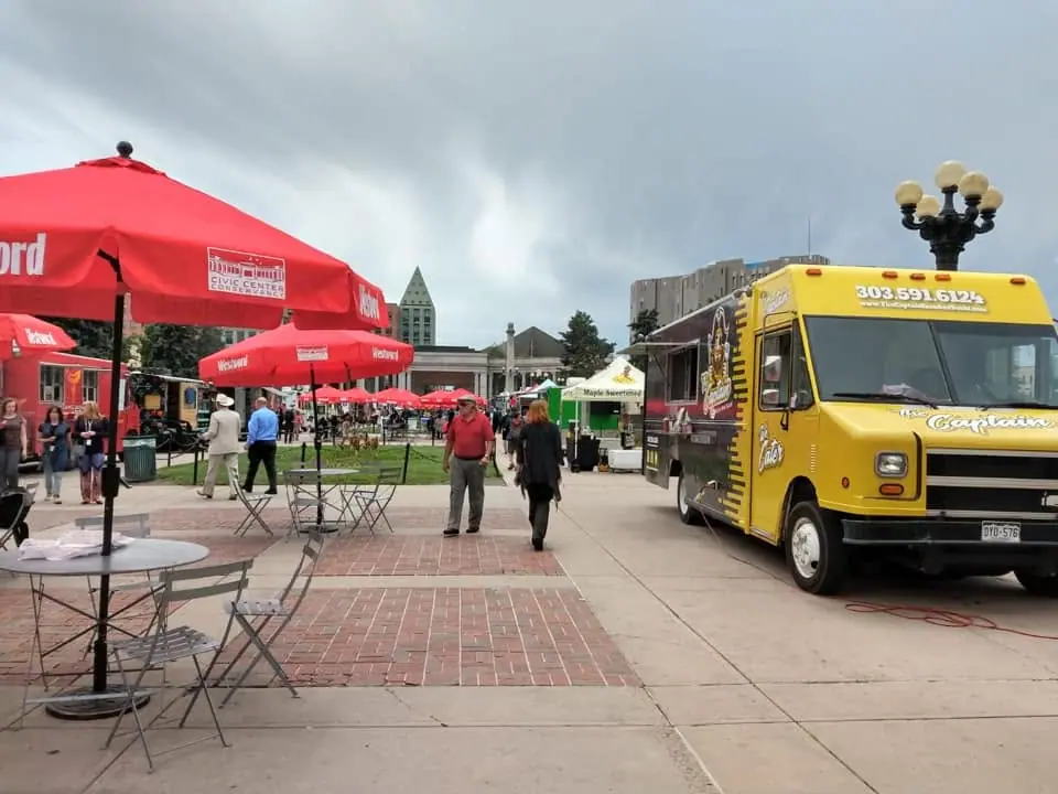 Food truck catering