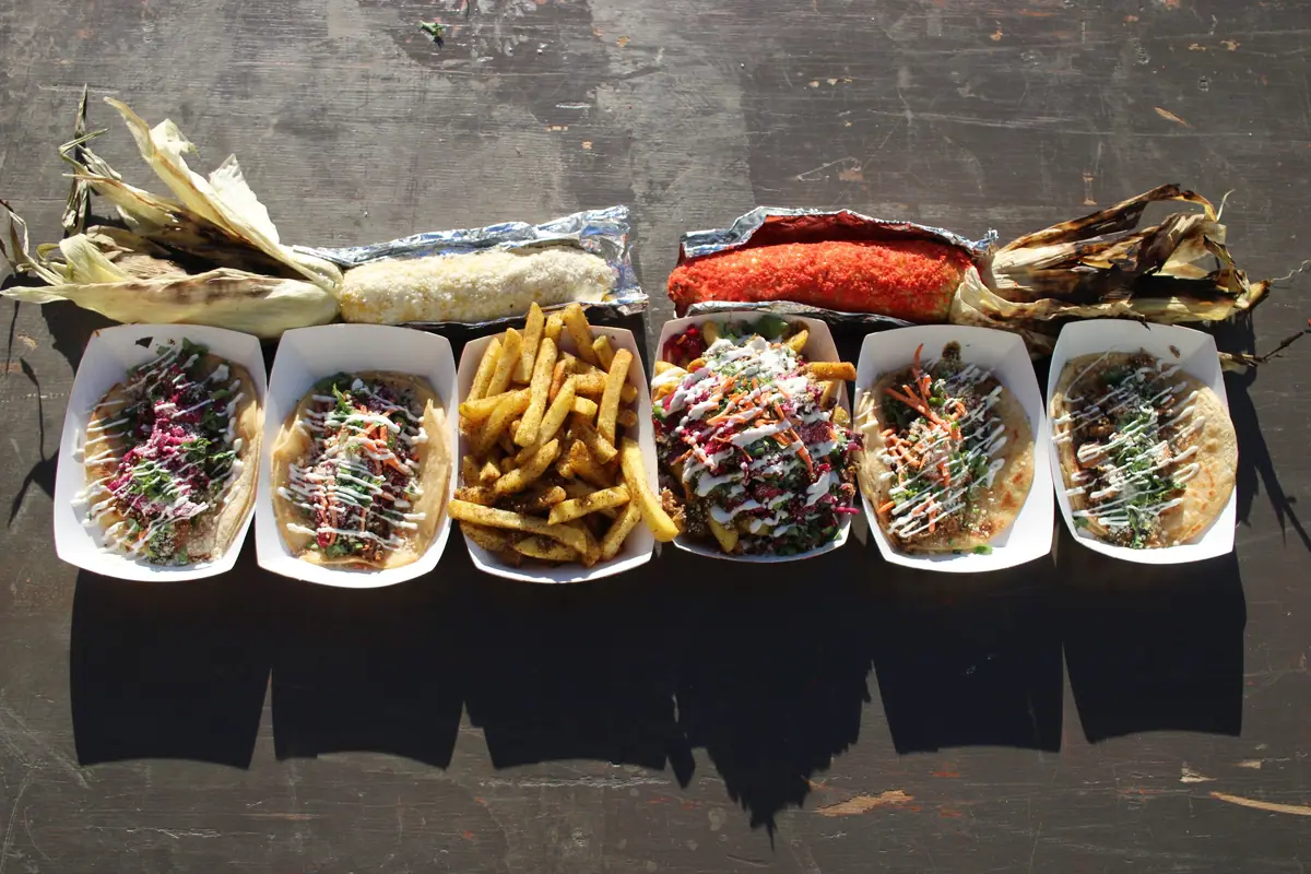 Food truck at an event