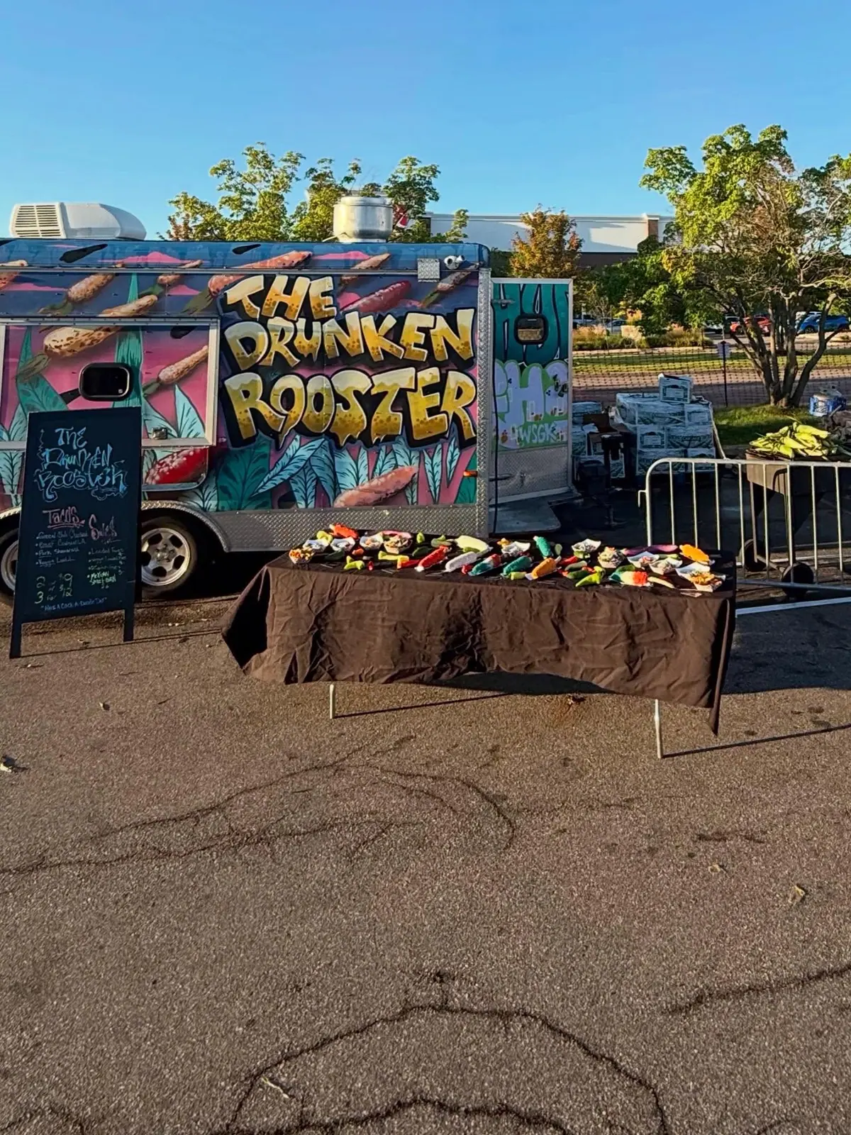 Food truck at an event