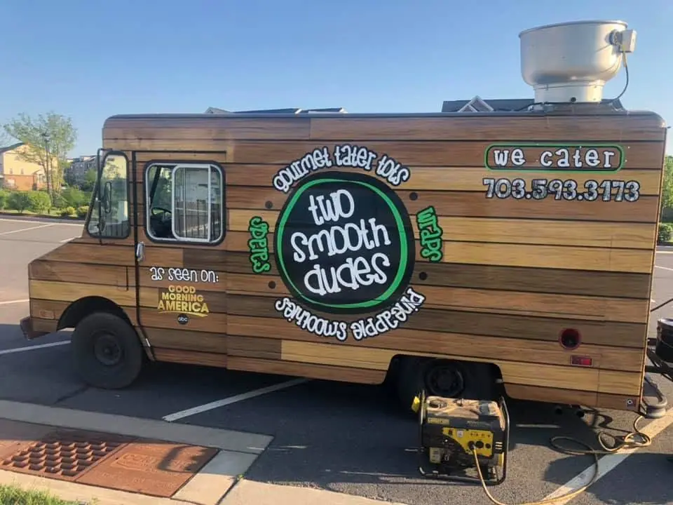 Food truck at an event