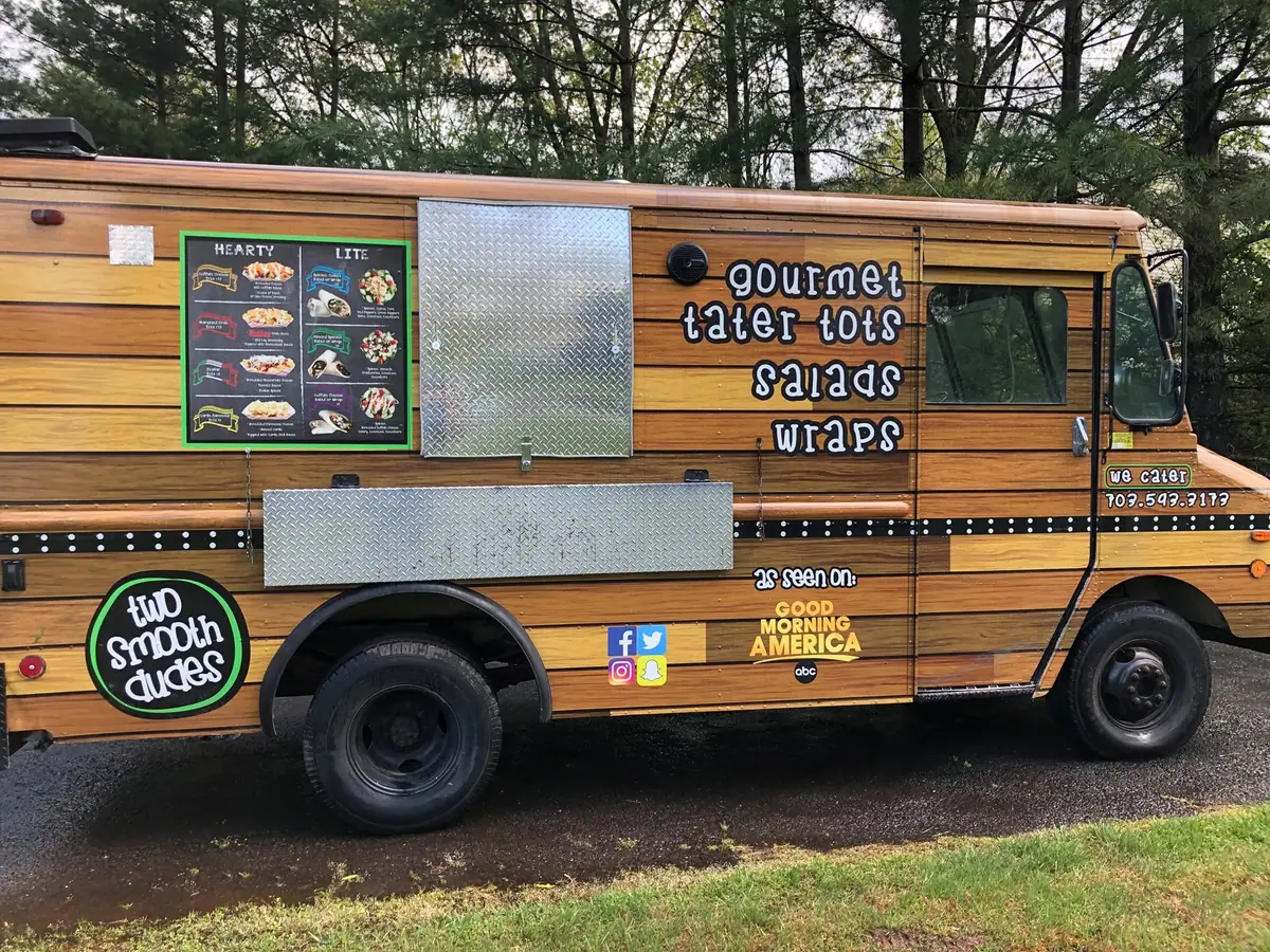 Tacos catering from a local food truck