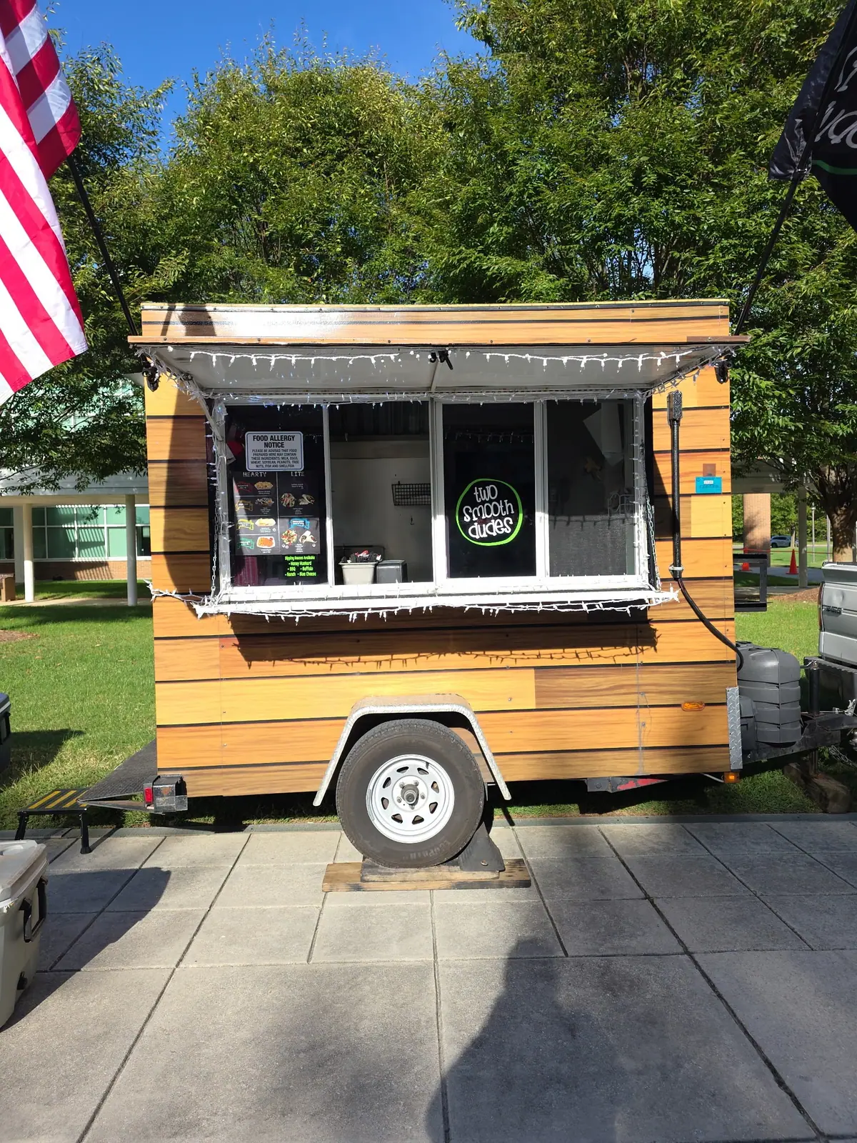 Food truck at an event