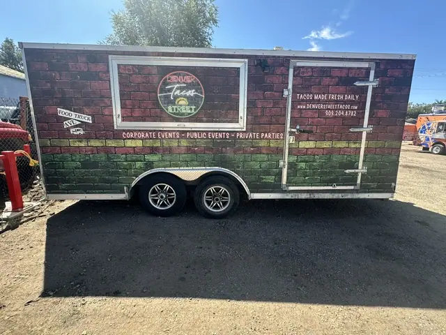 Food truck at an event