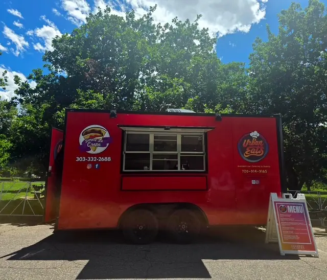Food truck at an event