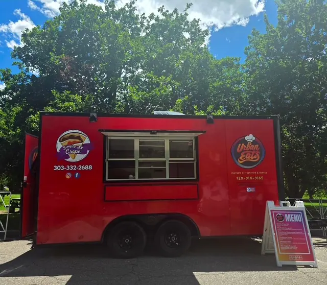 Food truck at an event